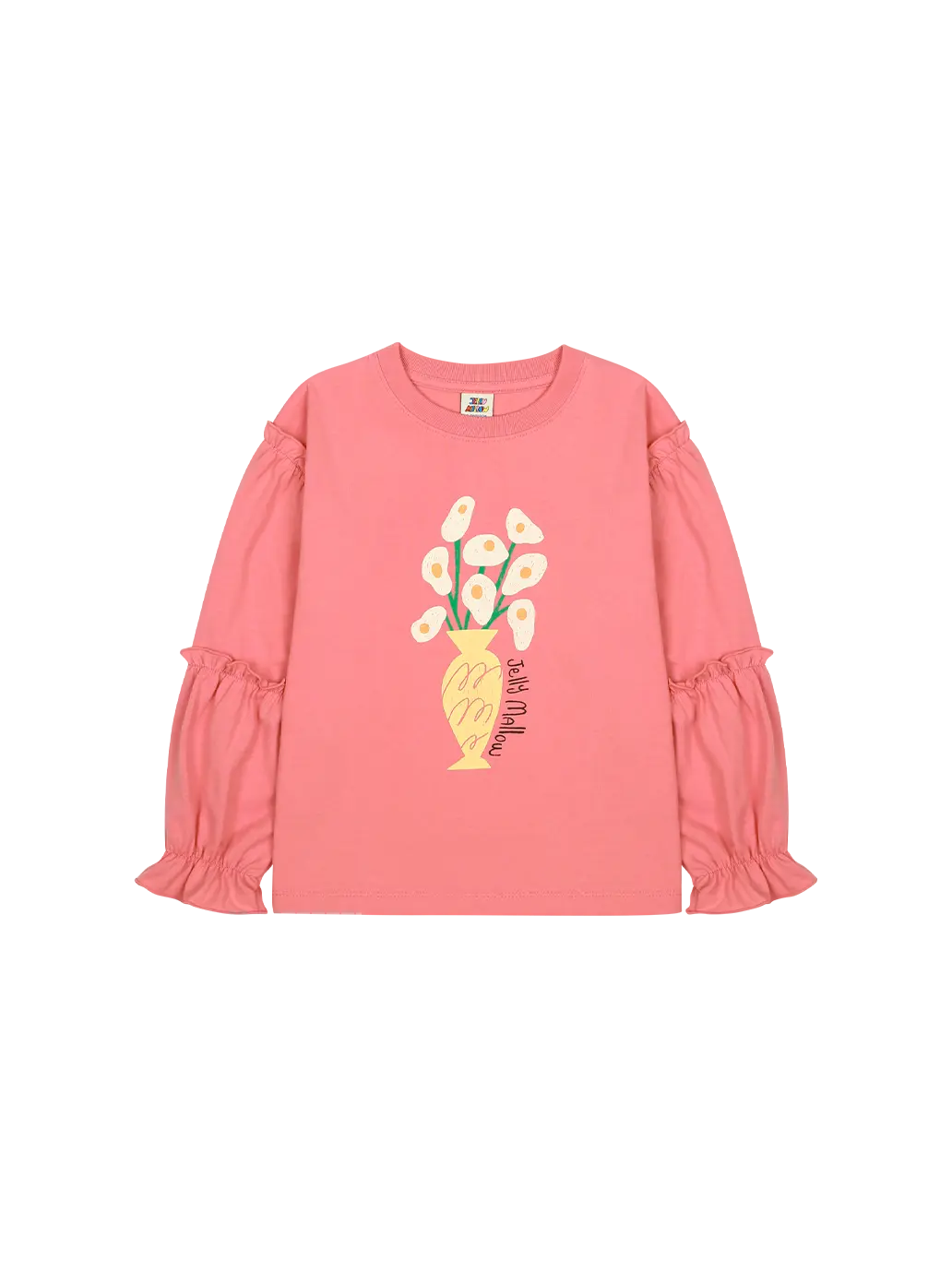 Eggflower Frill Longsleeve T-shirt Jelly Mallow BEBE Concept 