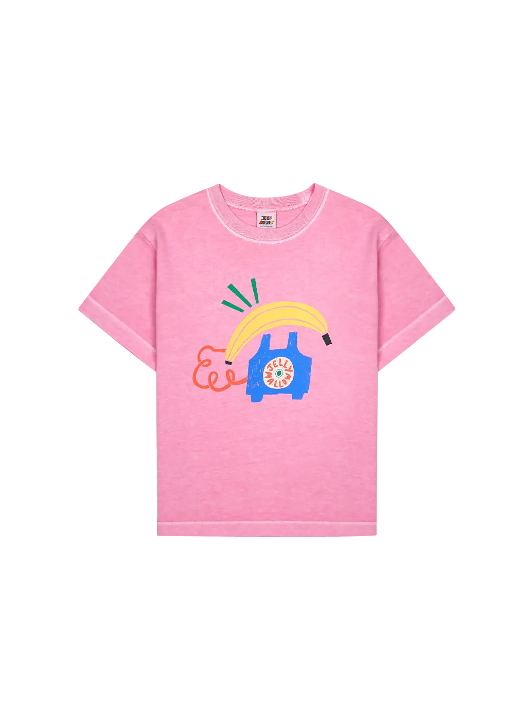 Banana Telephone Pigment T-shirt Jelly Mallow BEBE Concept 