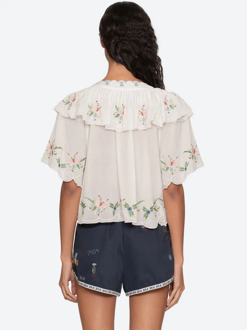Serafina Embroidery Top SEA New York BEBE Concept 
