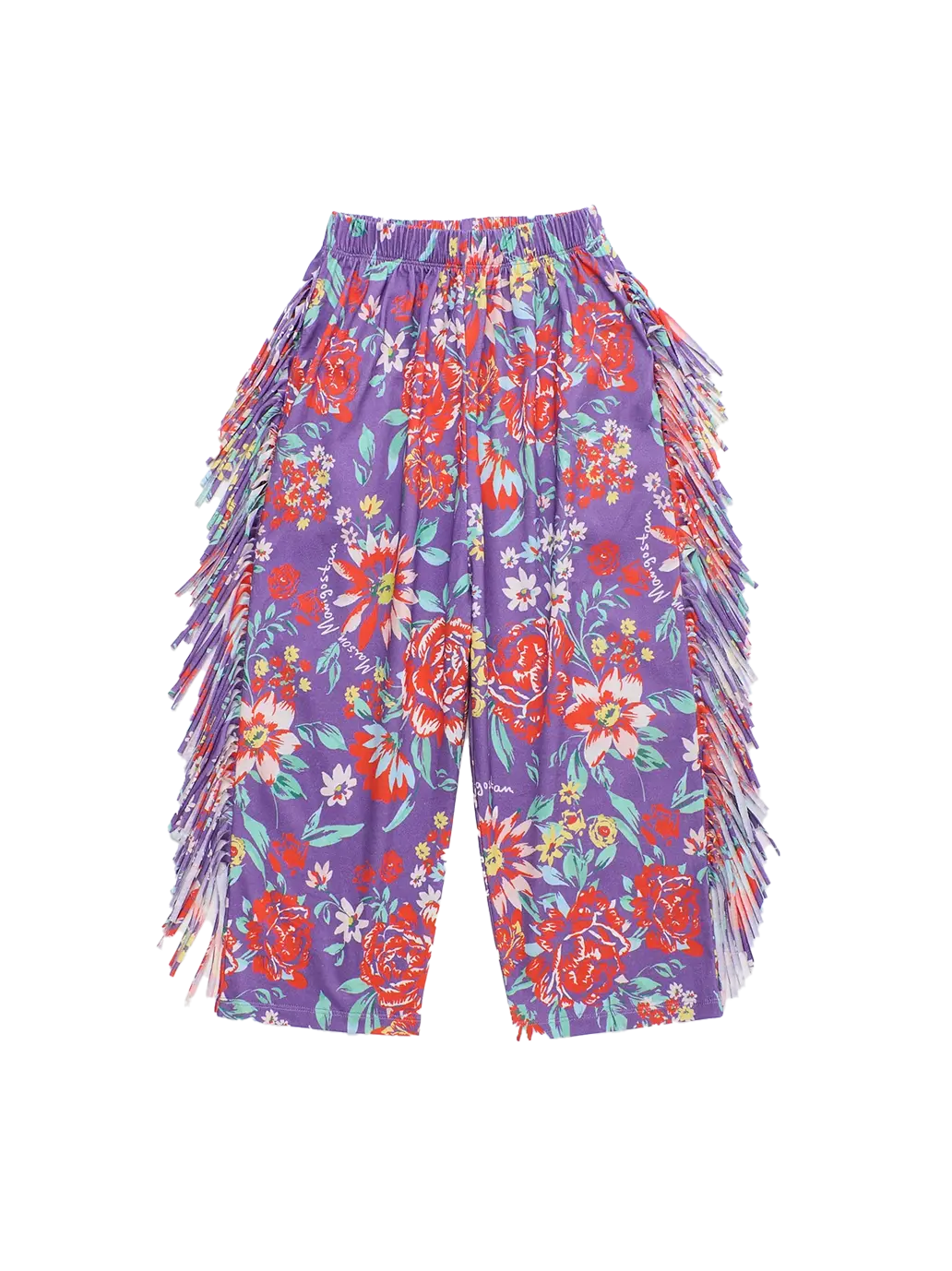 Beverly Floral Fringe Pants Maison Mangostan BEBE Concept 