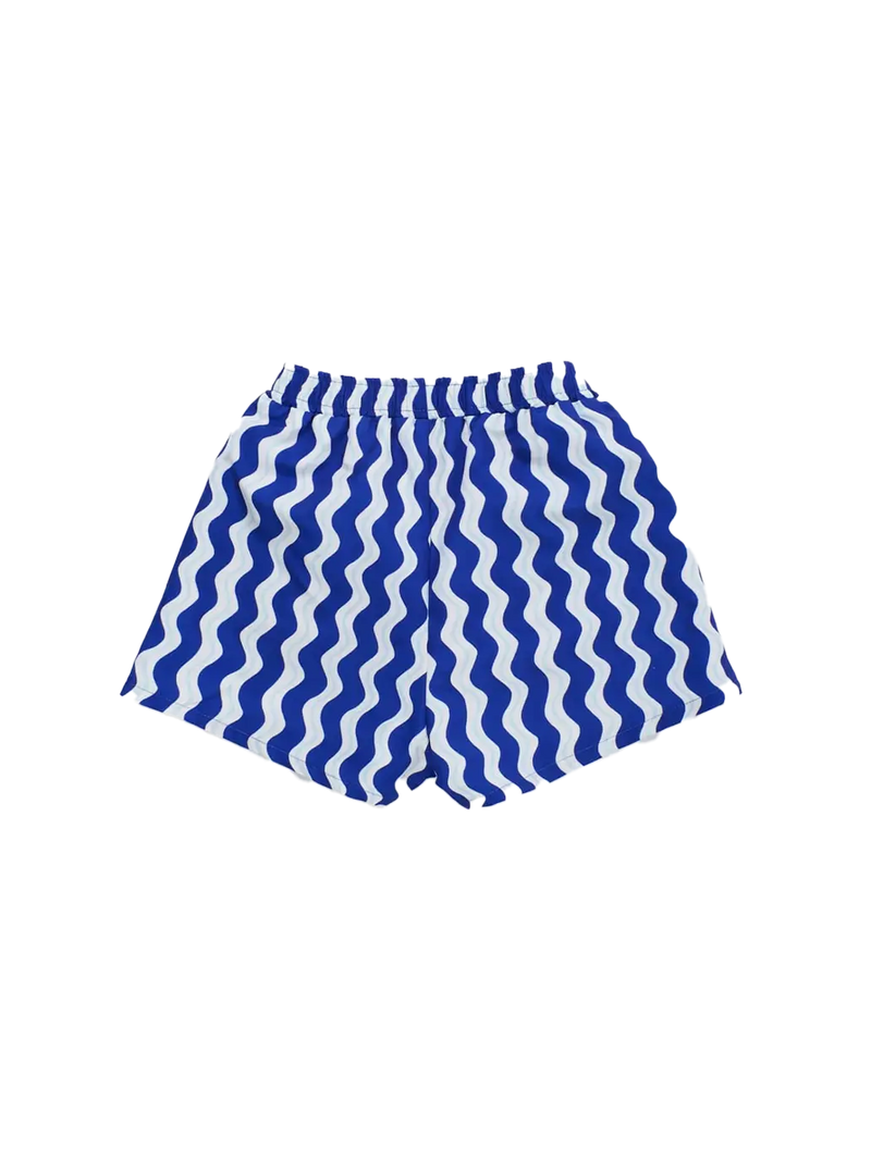 Loros Wavy Swimshorts Blue Maison Mangostan BEBE Concept 