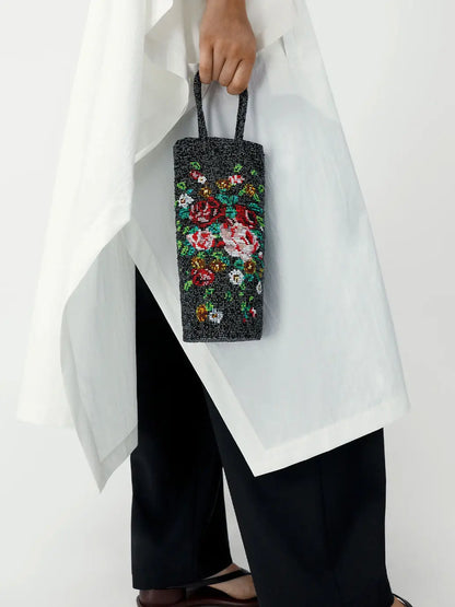 Handmade Beaded Bag Rosas Cordera BEBE Concept 