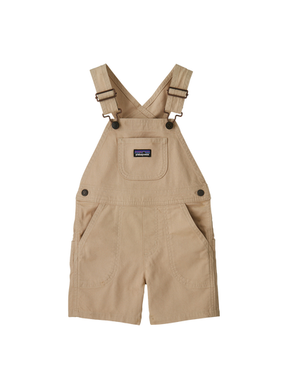 Ogrodniczki Baby Stand Up Shortalls OAR TAN
