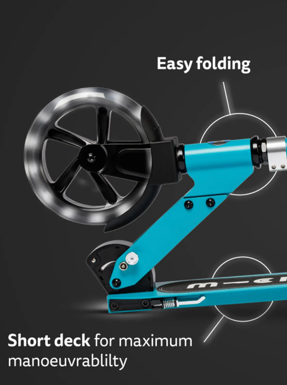 Hulajnoga terenowa Micro Cruiser LED Micro BEBE Concept 