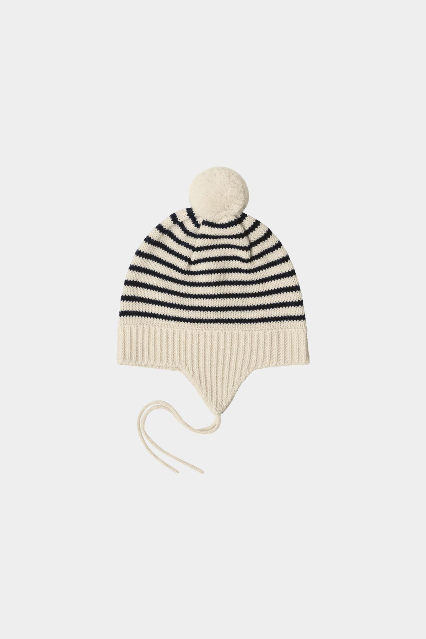 Czapka niemowlęca z merino Baby Pompom Hat FUB BEBE Concept 