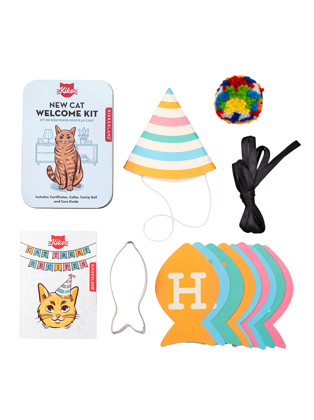 Zestaw dla kota Kobe Cat Birthday Kit Kikkerland BEBE Concept 