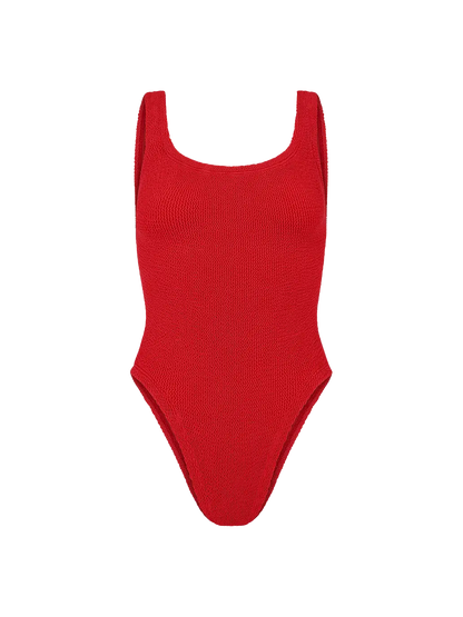 Jednoczęściowy kostium kąpielowy Square Neck Hunza G BEBE Concept 