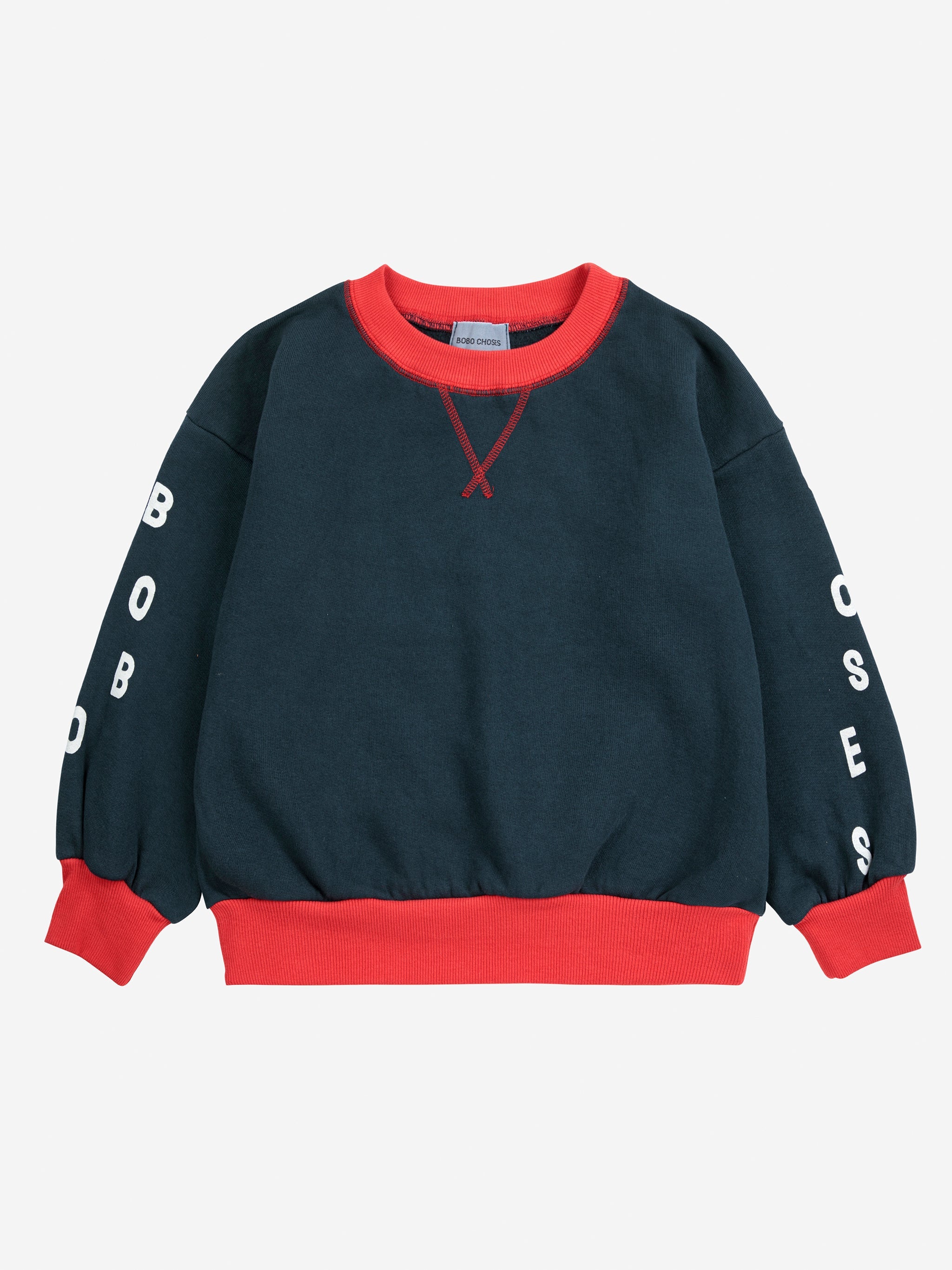 Bobo Choses color block sweatshirt Kids Bobo Choses BEBE Concept 