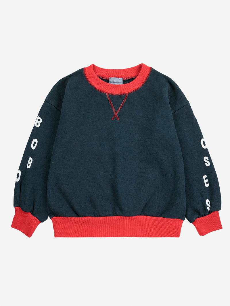 Bobo Choses color block sweatshirt Kids Bobo Choses BEBE Concept 