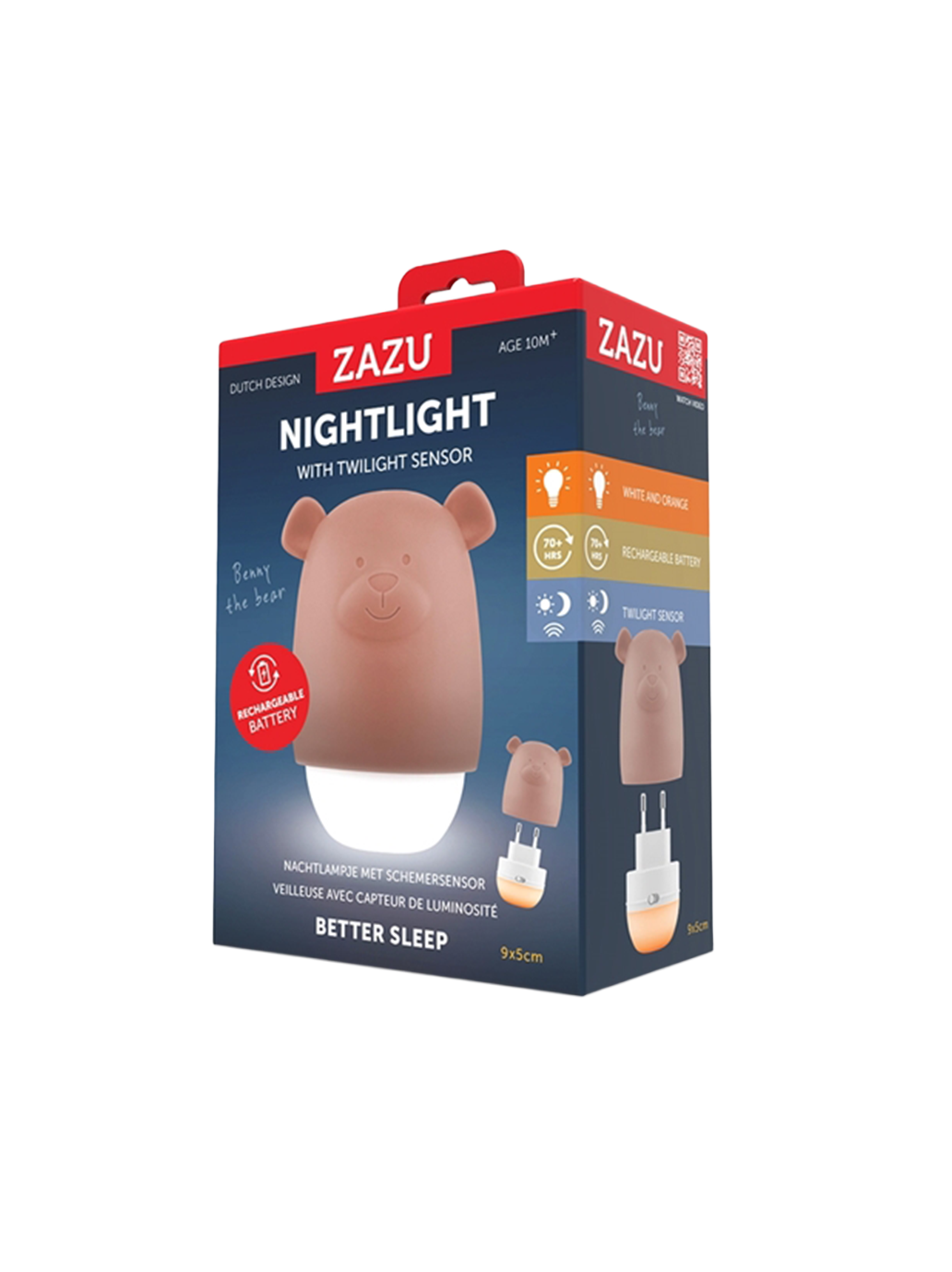 Lampka nocna do kontaktu Zazu BEBE Concept 