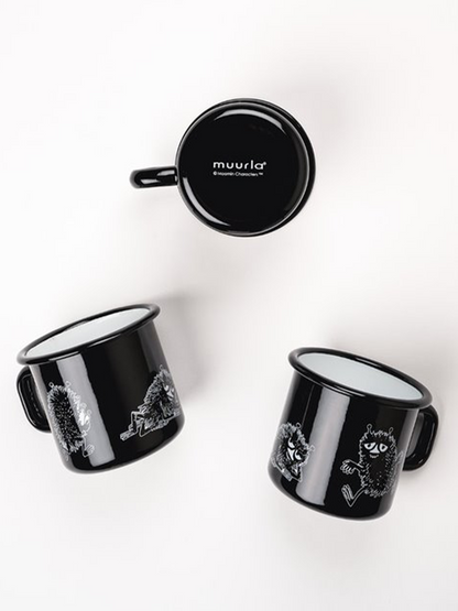 Emaliowany kubek retro Moomin 3.7 dl Muurla BEBE Concept 