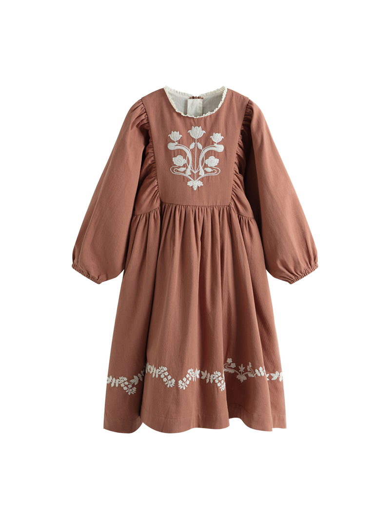 Sukienka Kana Dress Rust C'era una volta BEBE Concept 