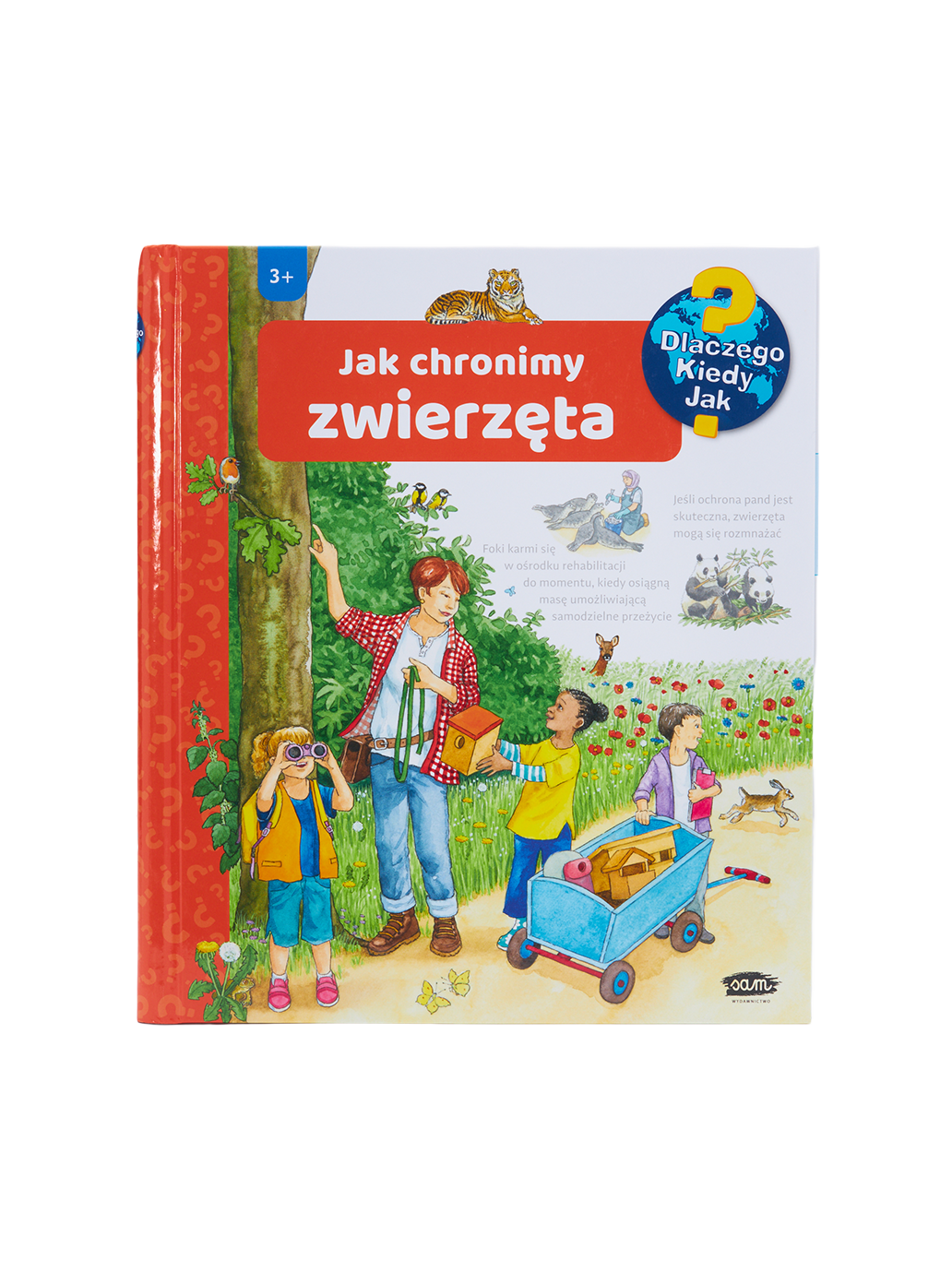 Jak chronimy zwierzęta Wydawnictwo SAM BEBE Concept 