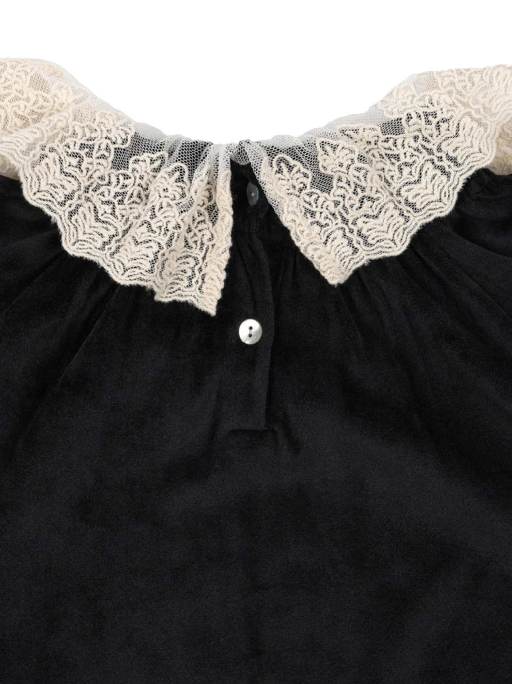 Aksamitna sukienka Venola Dress Konges Slojd BEBE Concept 