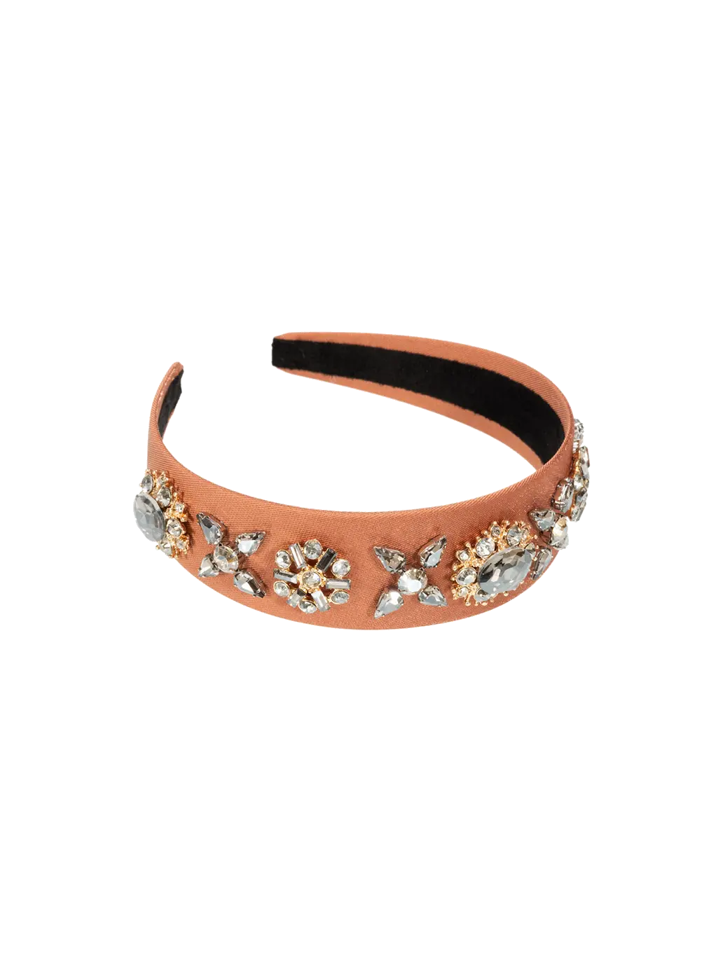 Ozdobna opaska do włosów z kryształami Caren Headband Pico BEBE Concept 