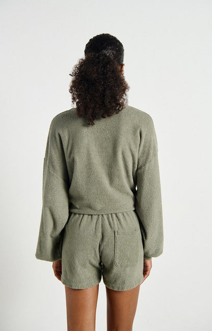 Damskie spodenki z efektem bouclé Bobypark American Vintage BEBE Concept 