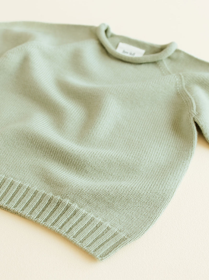 Bezszwowy sweterek z wełny merino Georgette Hvid BEBE Concept 