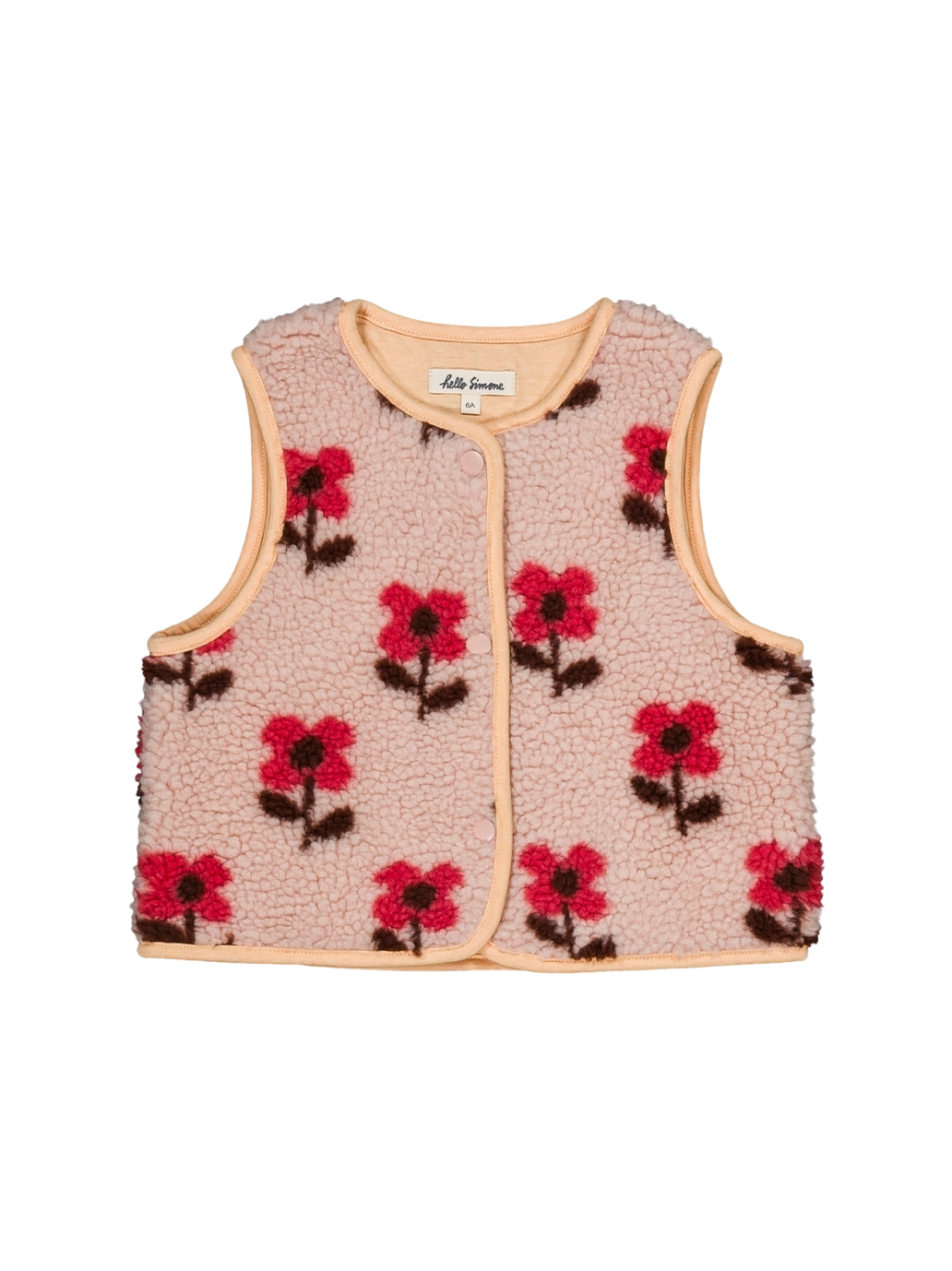 Mira fleece vest Cookie Hello Simone BEBE Concept 