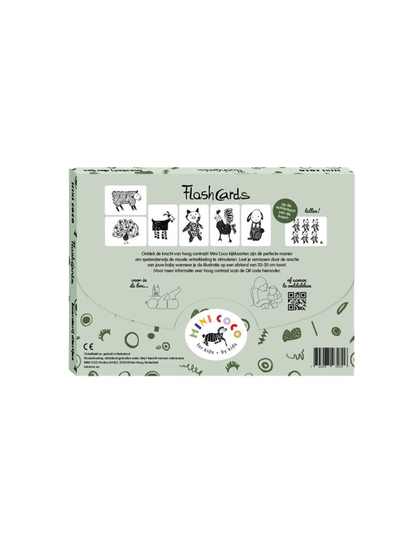Karty kontrastowe dla niemowląt Mini Coco BEBE Concept 