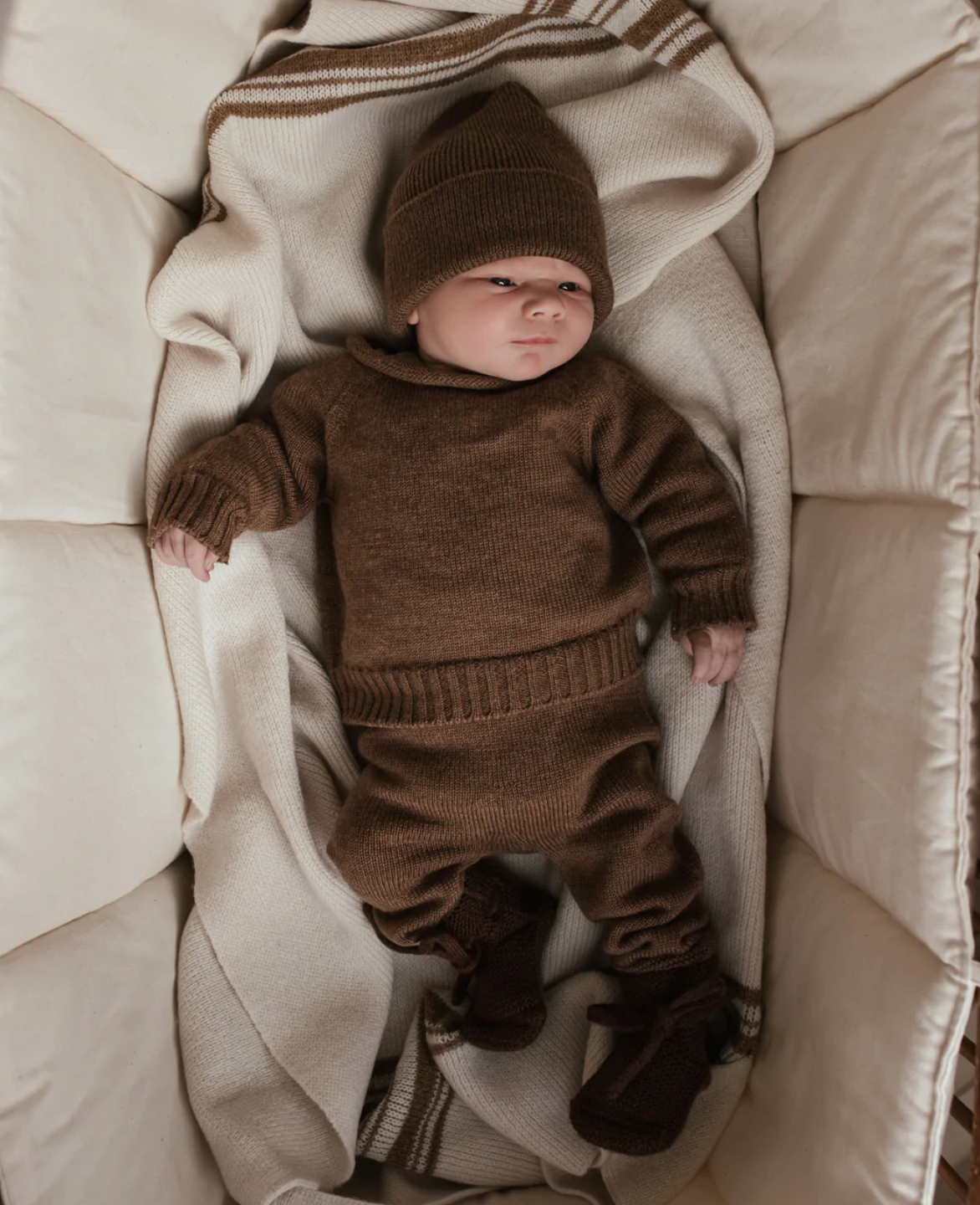 Bezszwowe spodenki z wełny merino Guido Hvid BEBE Concept 