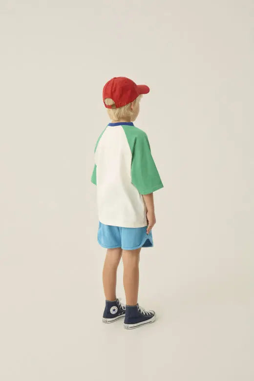 Color Block Green Tshirt The Campamento BEBE Concept 