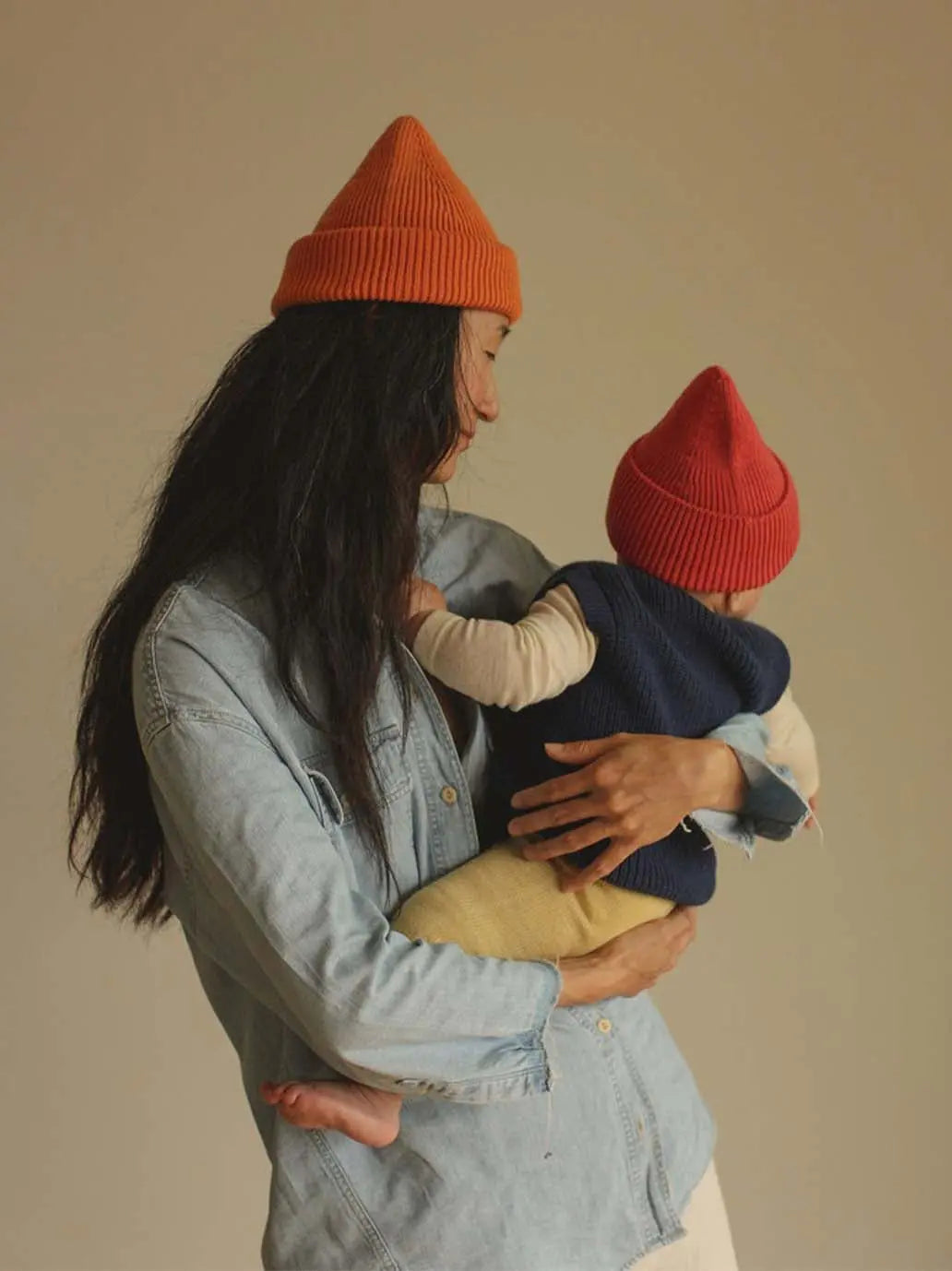 Kamizelka merino dla niemowląt Harvey vest Hvid BEBE Concept 