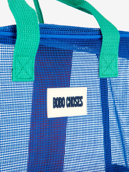 Color block mesh backpack Bobo Choses BEBE Concept 