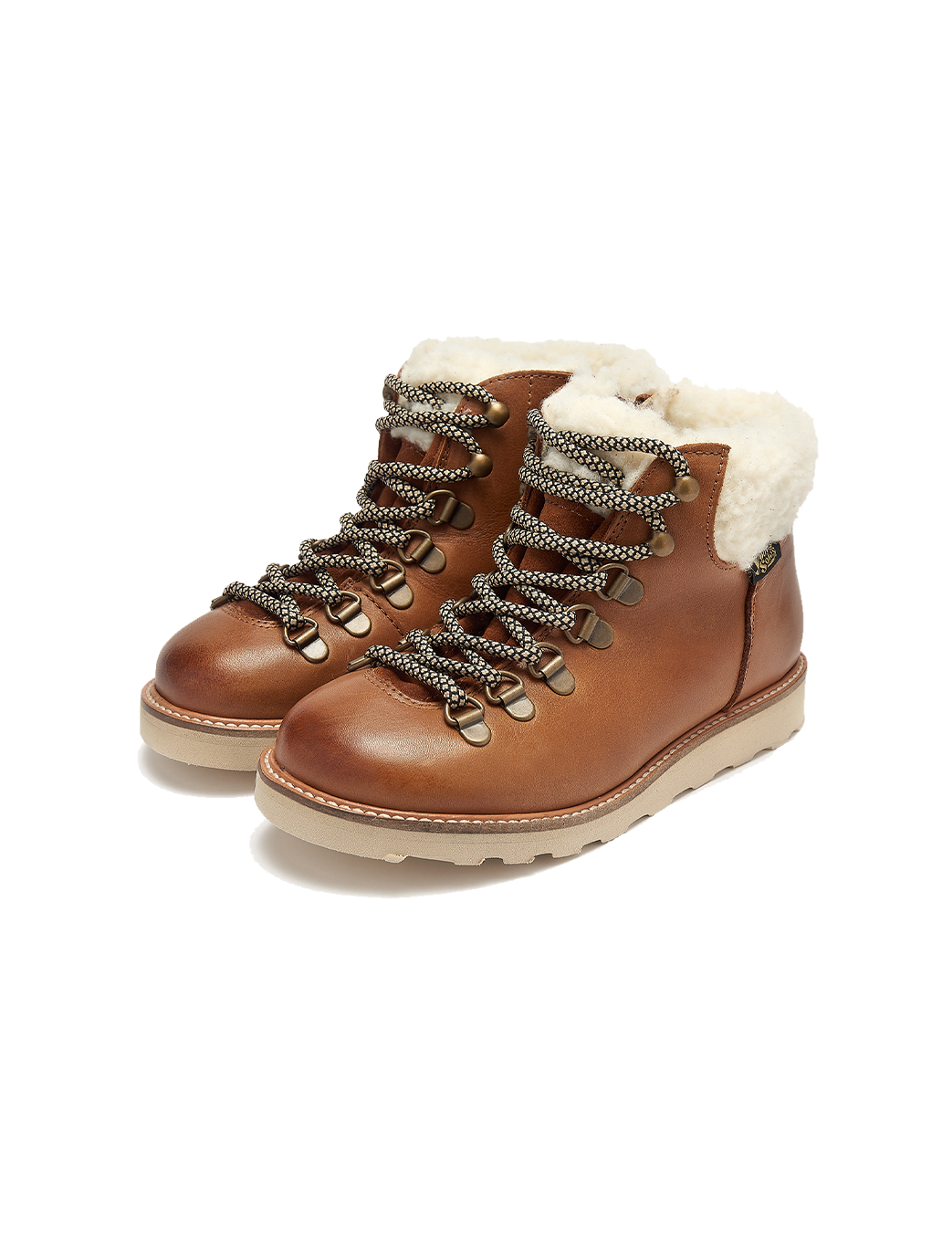 Ocieplane buty skórzane Eddie Fur Hiking Boots Young Soles BEBE Concept 
