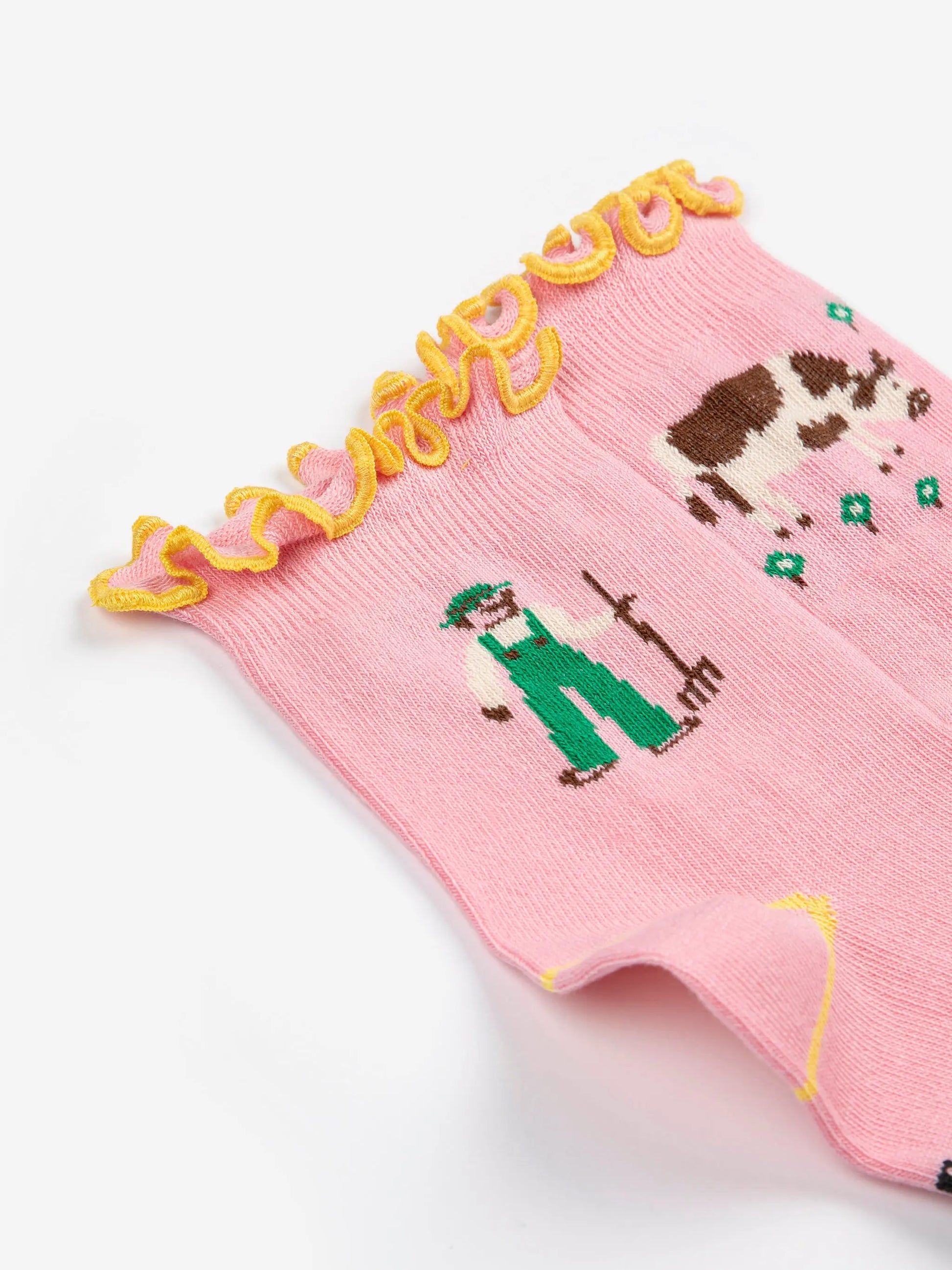 Skarpetki Farm Adventure ruffled short socks Bobo Choses BEBE Concept 