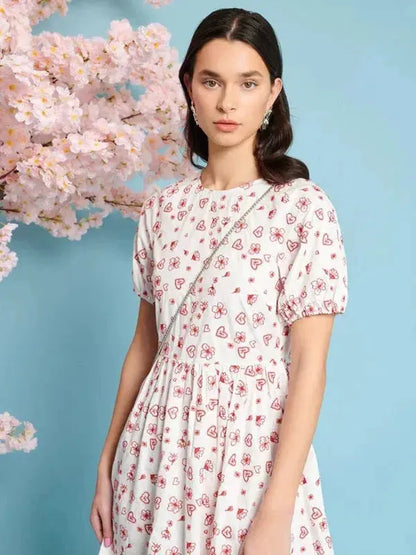 OUTLET Sukienka Midi Doodle Bloom S bébé concept BEBE Concept 