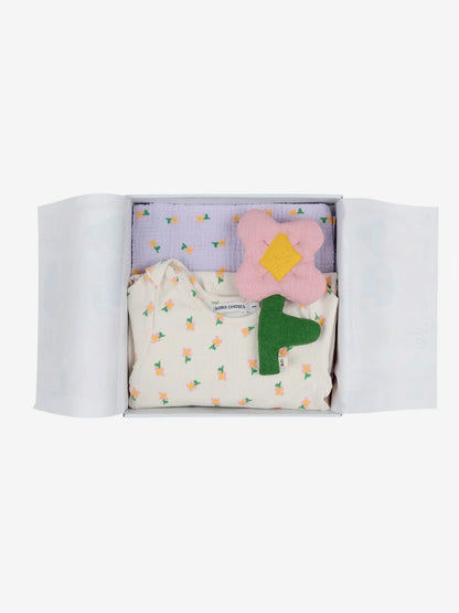 OUTLET Zestaw prezentowy Pansy Flower | rozm. 9m Bobo Choses BEBE Concept 