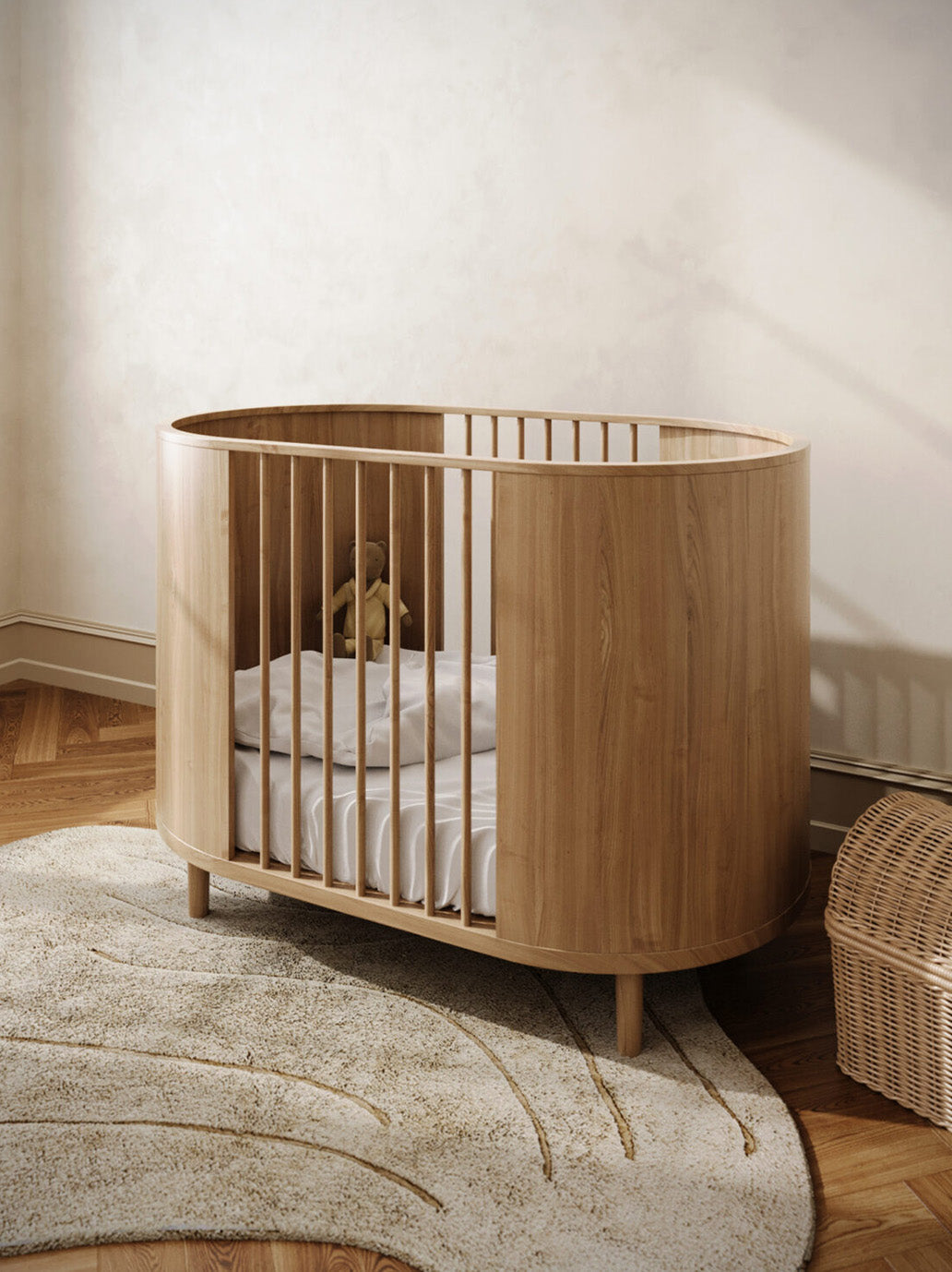 Łóżeczko rosnące z dzieckiem Kai Kas Kopenhagen BEBE Concept 