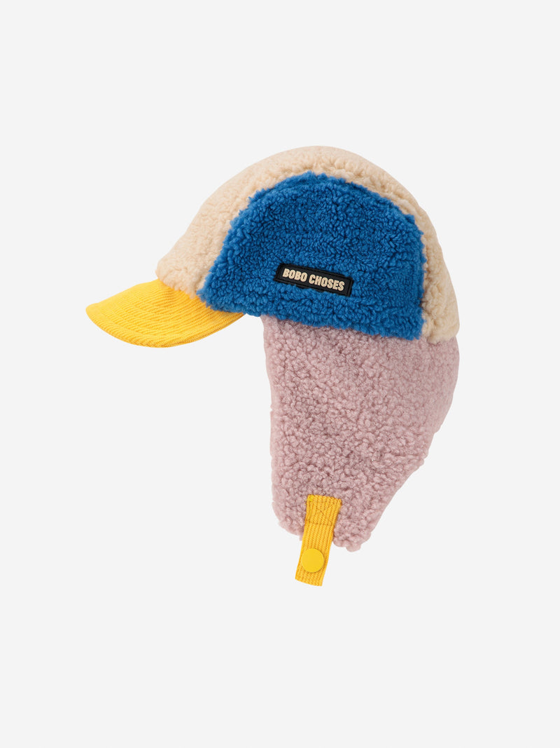 Bobo Choses color block sheepskin chapka Bobo Choses BEBE Concept 