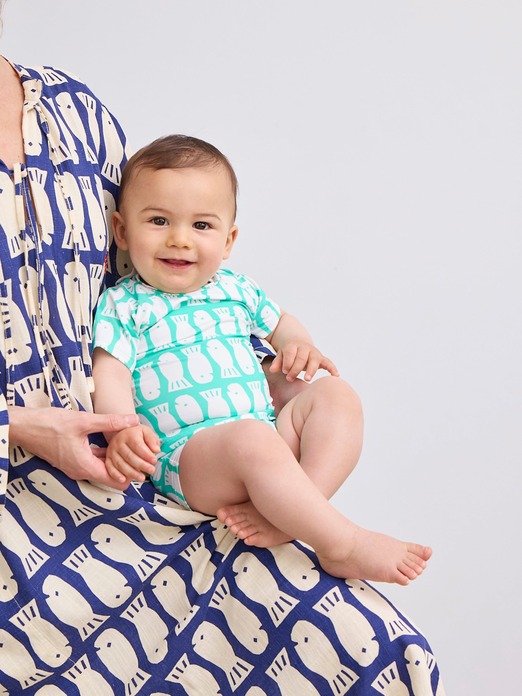 Koszulka kąpielowa Lucky Fish all over swim T-shirt Baby Bobo Choses BEBE Concept 