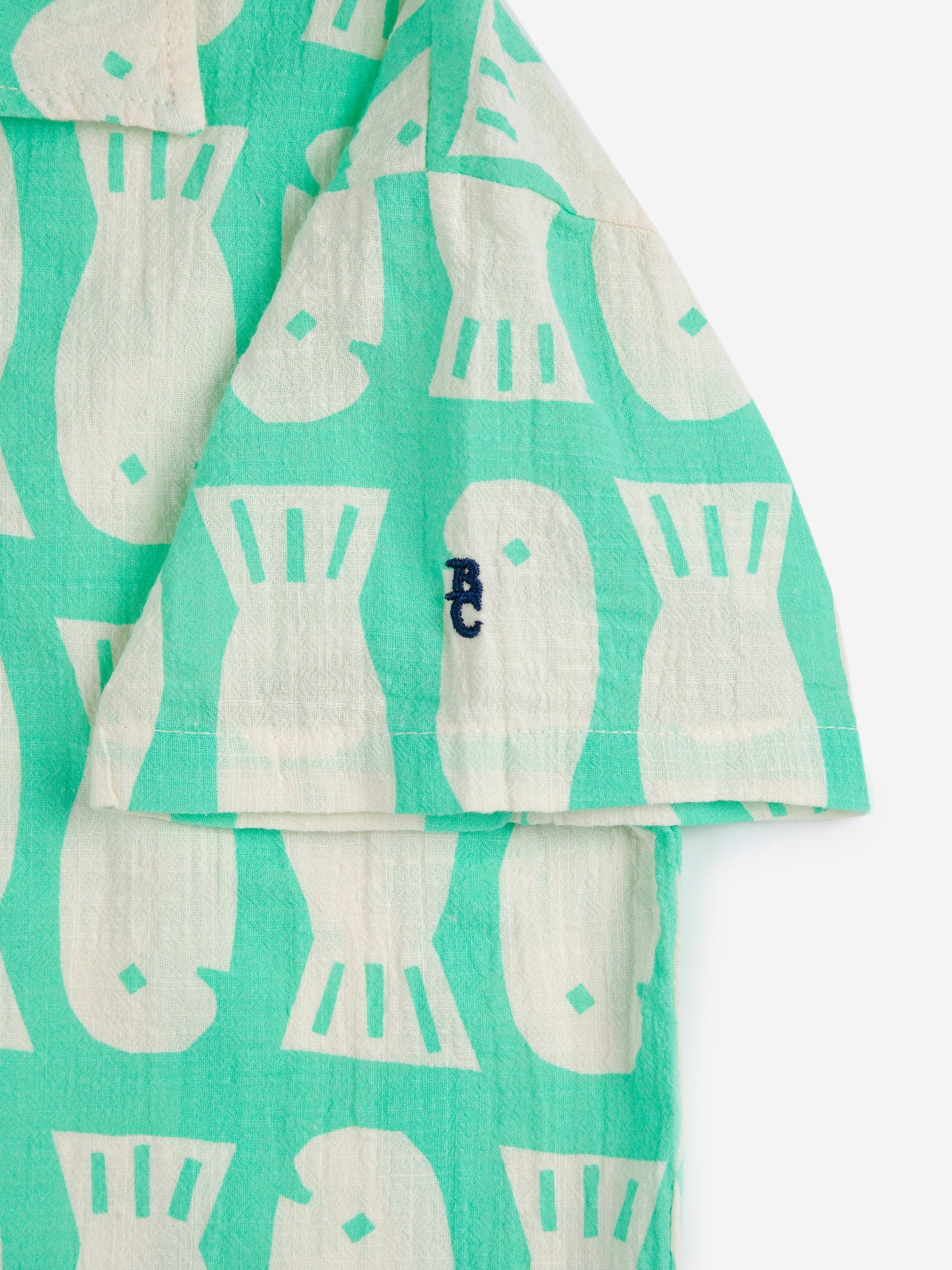 Koszulka Lucky Fish all over woven shirt Bobo Choses BEBE Concept 