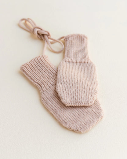 miękkie rękawiczki z wełny merino Hvid BEBE Concept 