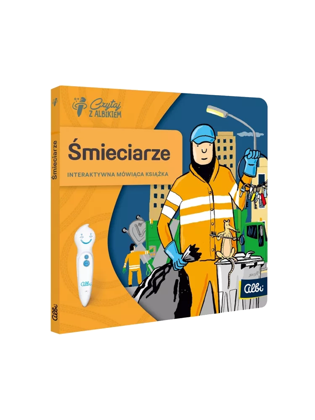 Śmieciarze. Mini książka interaktywna Albi BEBE Concept 