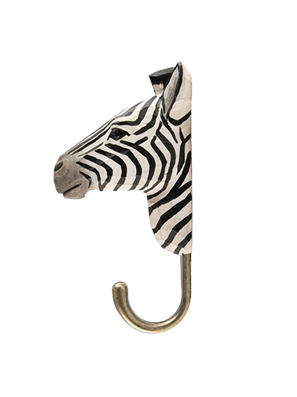 Drewniany haczyk Zebra Wildlife Garden BEBE Concept 