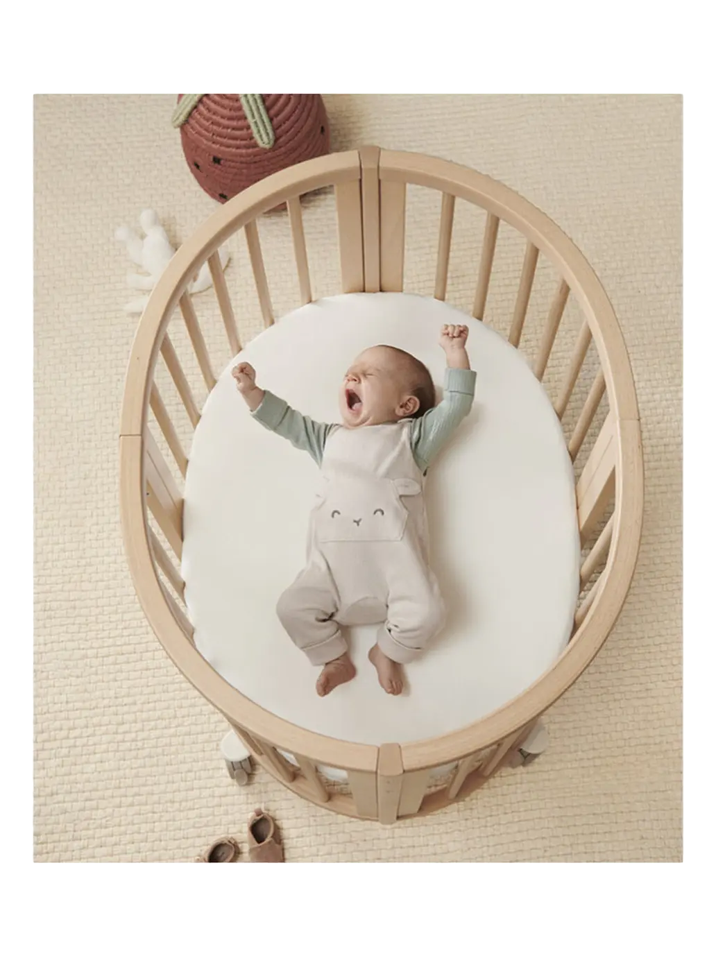 Łóżeczko rosnące z dzieckiem Sleepi Mini Stokke BEBE Concept 