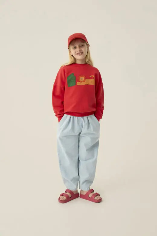 Light Blue Denim Trousers The Campamento BEBE Concept 