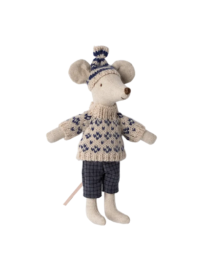 Myszka narciarka Winter Mouse Maileg BEBE Concept 