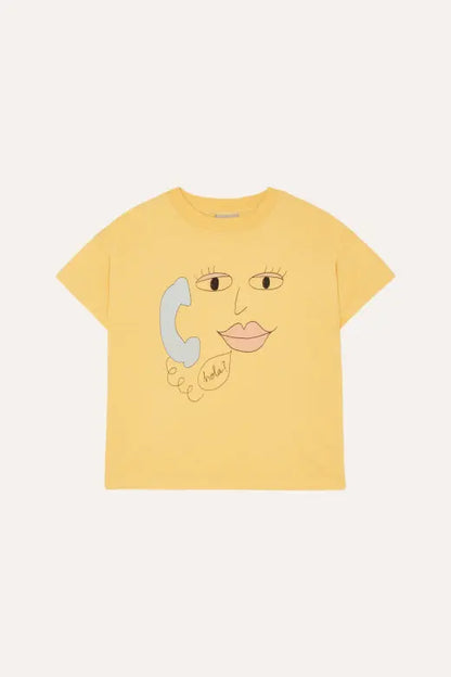 Face on the Phone Tshirt The Campamento BEBE Concept 