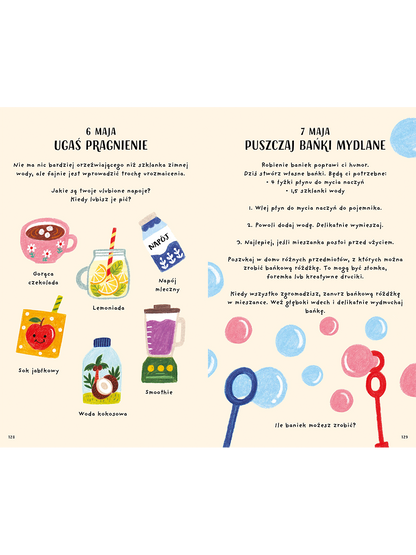 Książeczka pełna radości Wydawnictwo Kropka BEBE Concept 