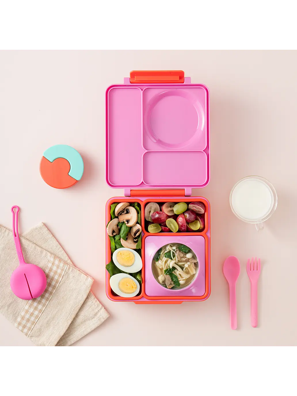 OmieBox lunchbox z termosem i przegródkami OMIE BEBE Concept 