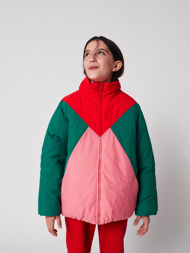 Tic Tac Toe color block anorak Kids Bobo Choses BEBE Concept 