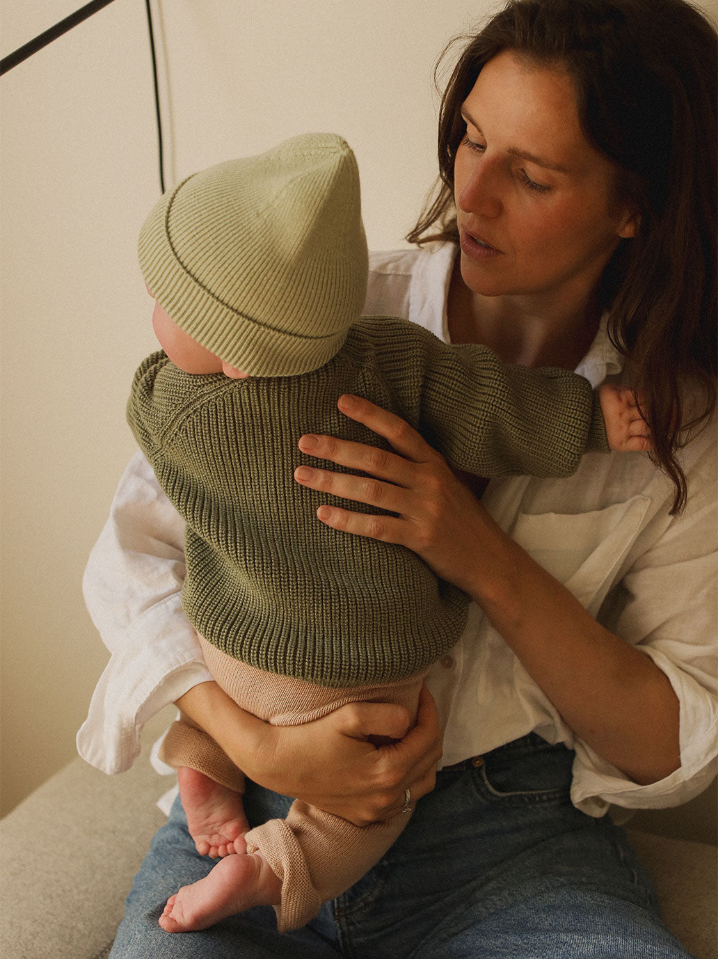 Kardigan merino Inga Hvid BEBE Concept 