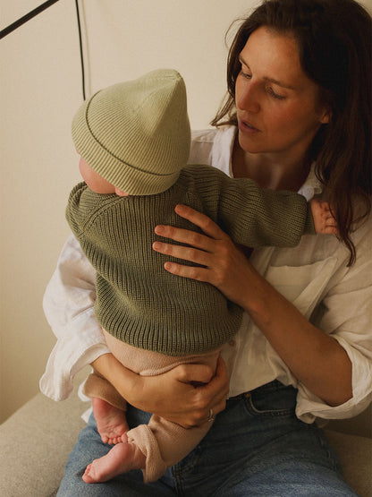Kardigan merino Inga Hvid BEBE Concept 