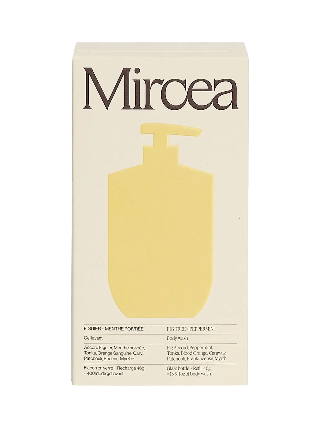 Hand & Body Wash 400 ml Mircea BEBE Concept 