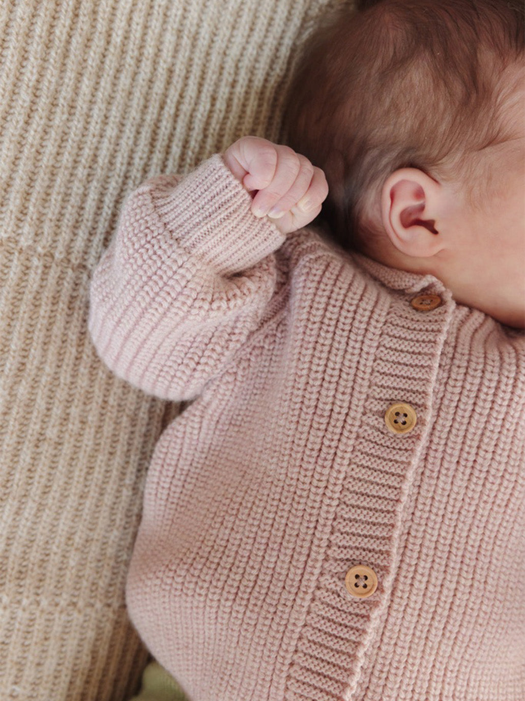 Kardigan merino Inga Hvid BEBE Concept 
