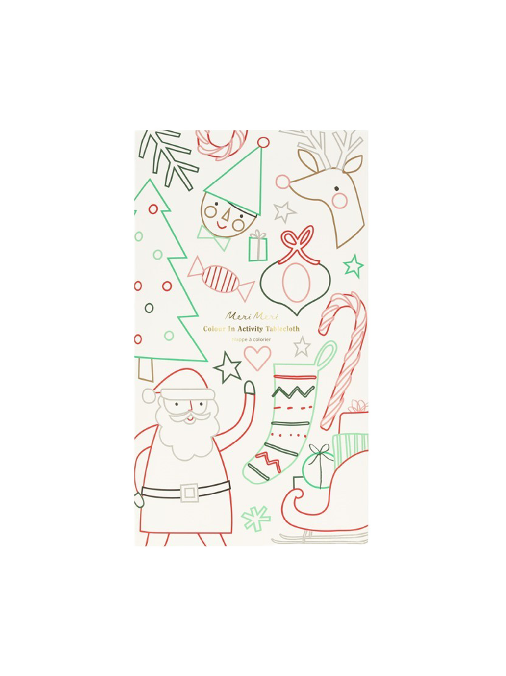 Papierowy obrus do kolorowania Meri Meri BEBE Concept 